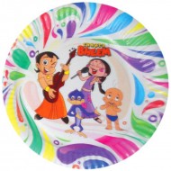 Themez Only Chhota Bheem Paper 7 Plate 10 Piece Pack